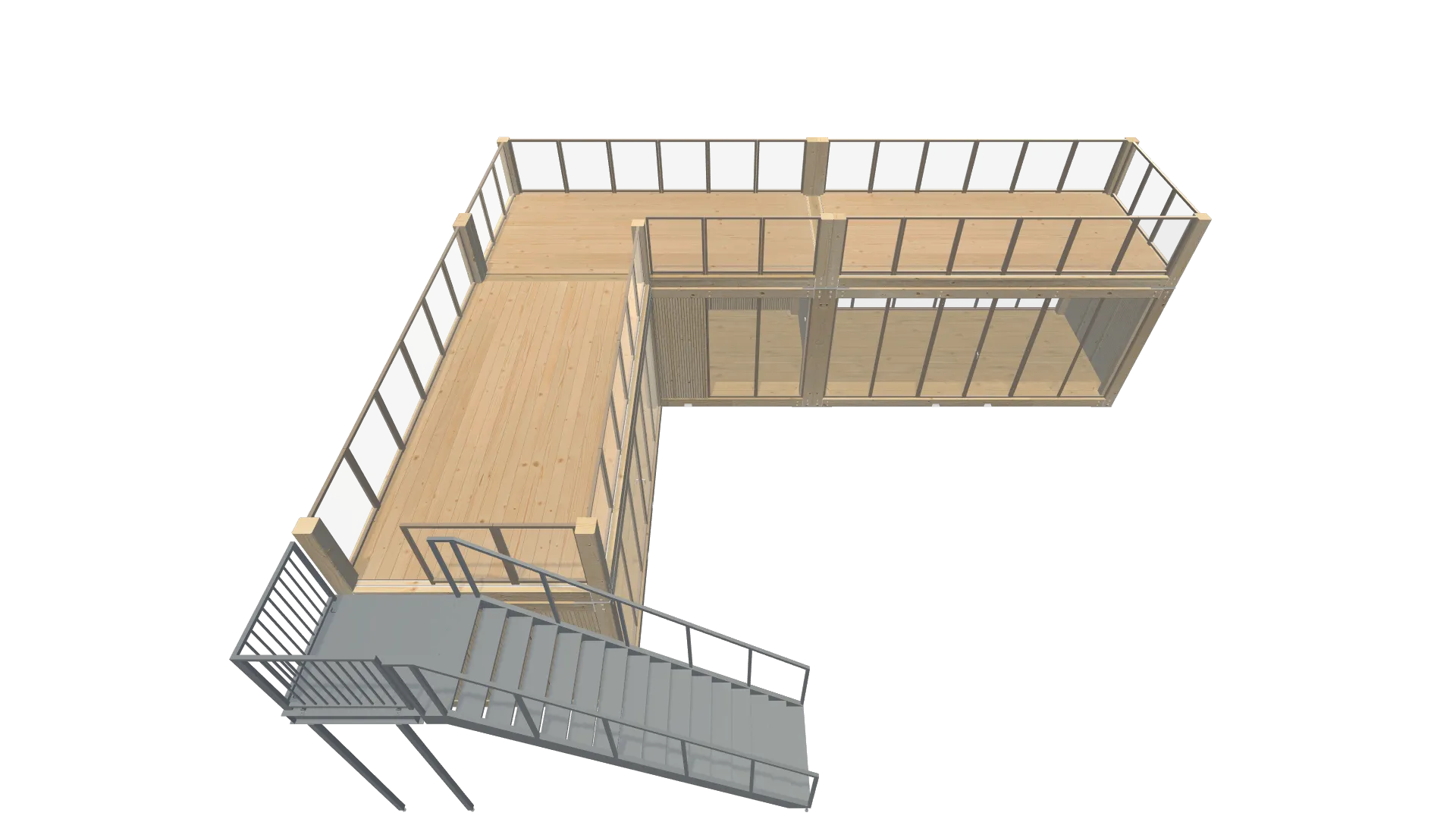Woodline | Entwurf 230 Screenshot - Schräg Oben Woodline | Entwurf 230 Screenshot - Schräg Oben