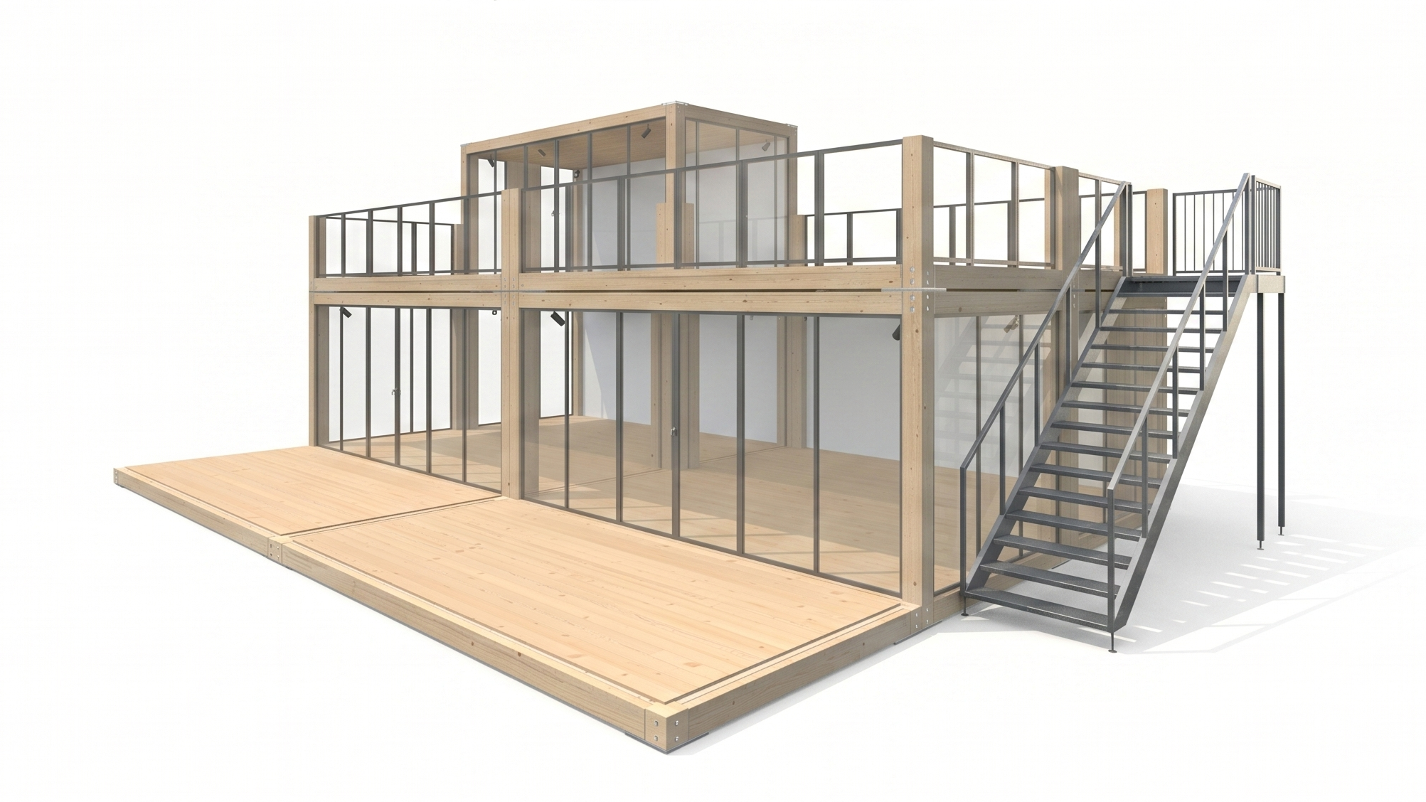 Woodline | Entwurf 218 - Holzmodul