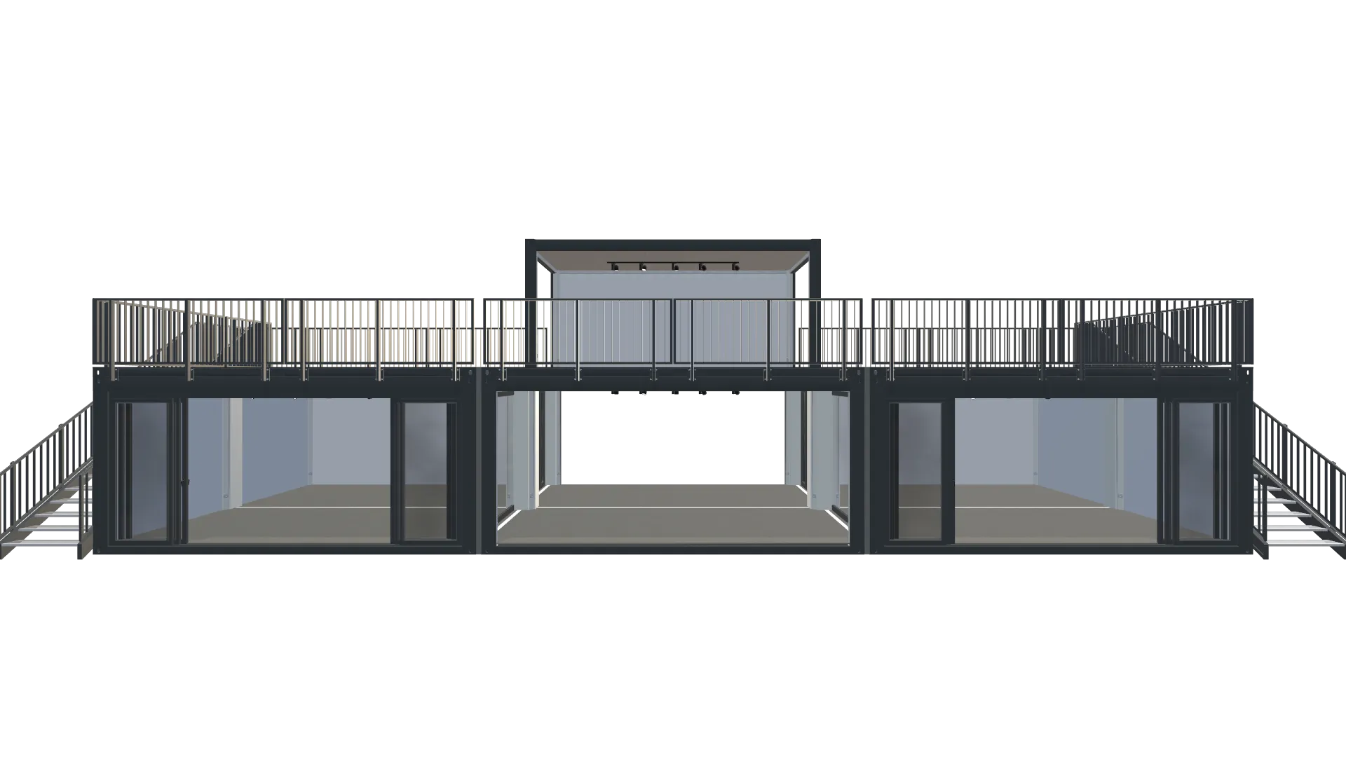 Eventcontainer | Entwurf 26 Screenshot - Frontal Eventcontainer | Entwurf 26 Screenshot - Frontal