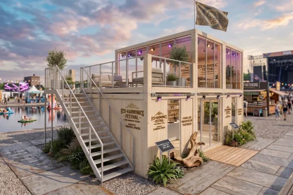 Festivalcontainer Entwurf 219 - Foto Festivalcontainer Entwurf 219