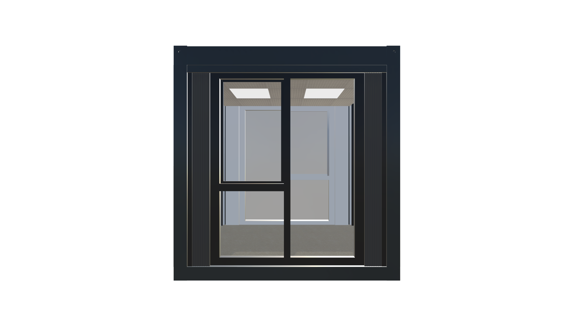 Bürocontainer Plus Line | Entwurf 10 Screenshot - Frontal