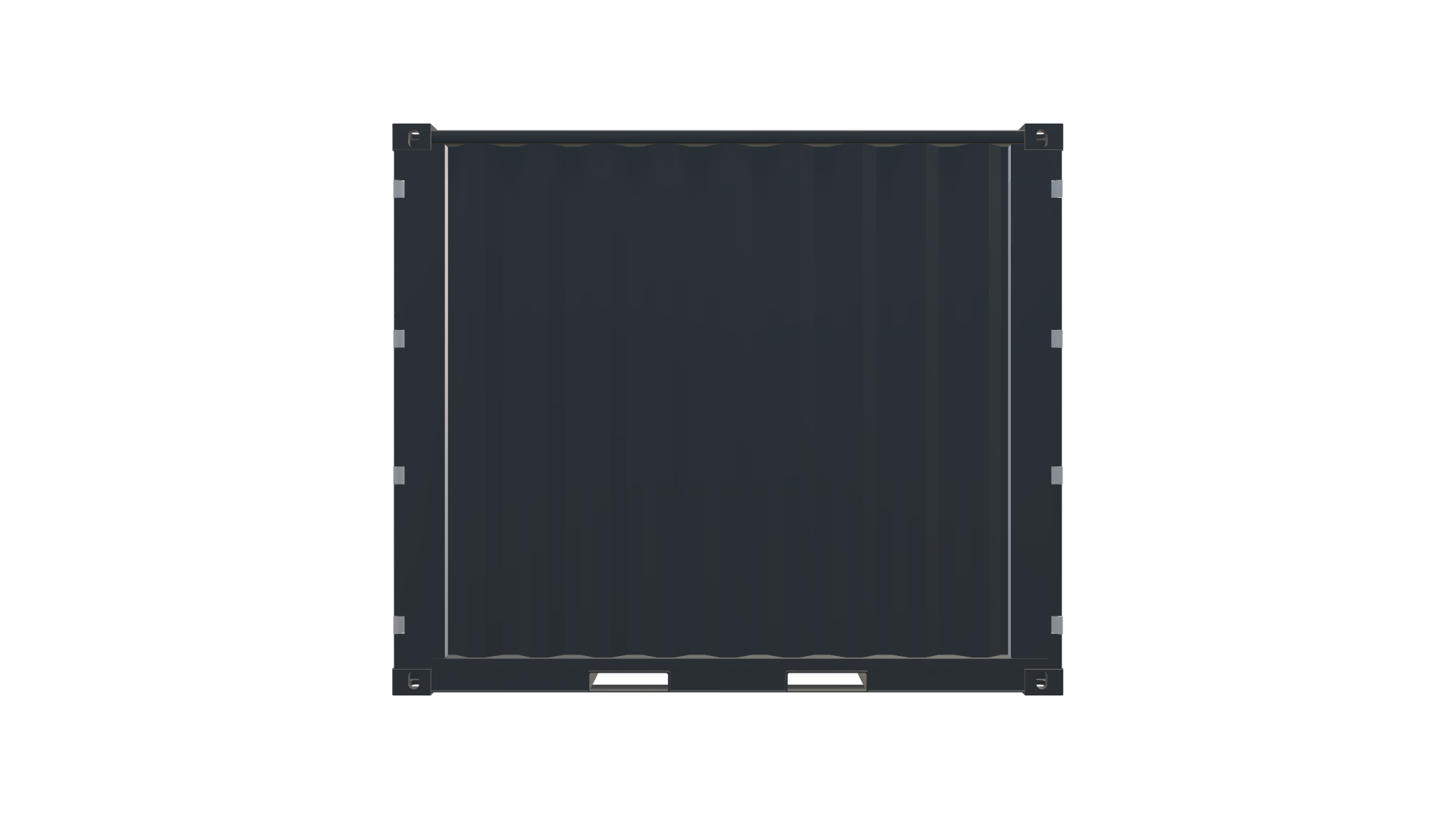 10 Fuß Double Door Container Screenshot - Frontal