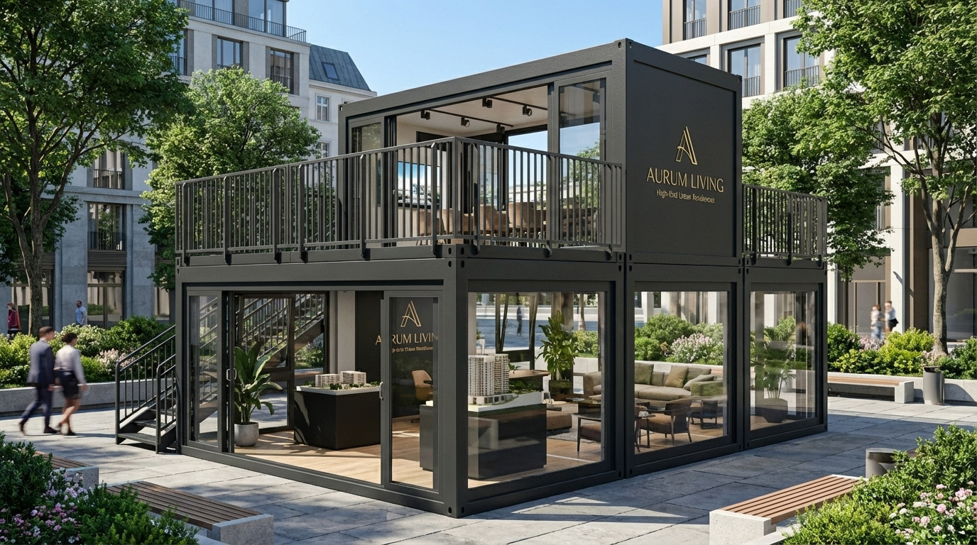 Pop-Up Store Entwurf 107