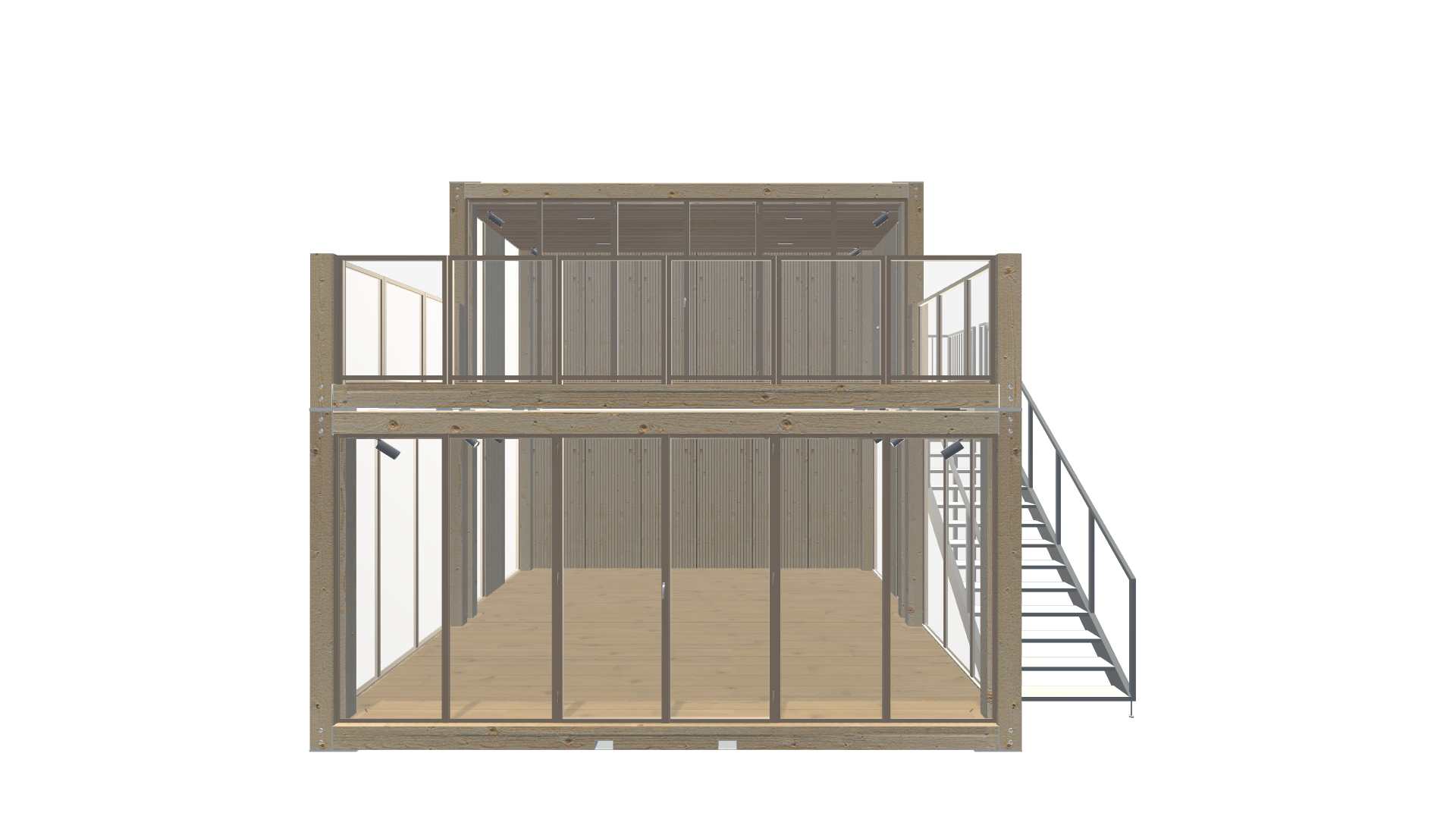 Pop-up Store Floristik / Blumenladen Screenshot - Frontal