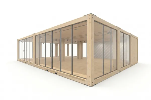 Woodline | Entwurf 215 - Foto Woodline | Entwurf 215 - Holzmodul