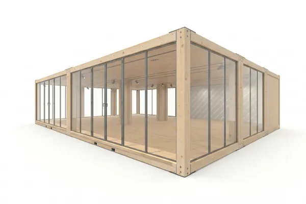 Woodline | Entwurf 215 - Foto Woodline | Entwurf 215 - Holzmodul