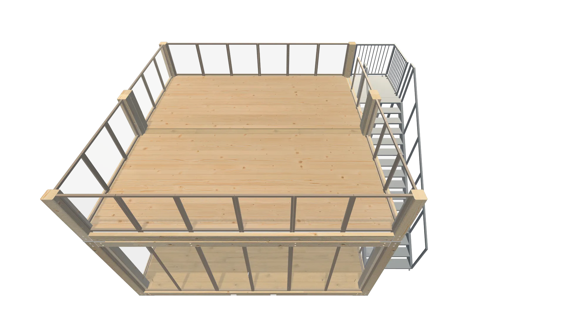 Festivalcontainer Entwurf 203 Screenshot - Schräg Oben Festivalcontainer Entwurf 203 Screenshot - Schräg Oben