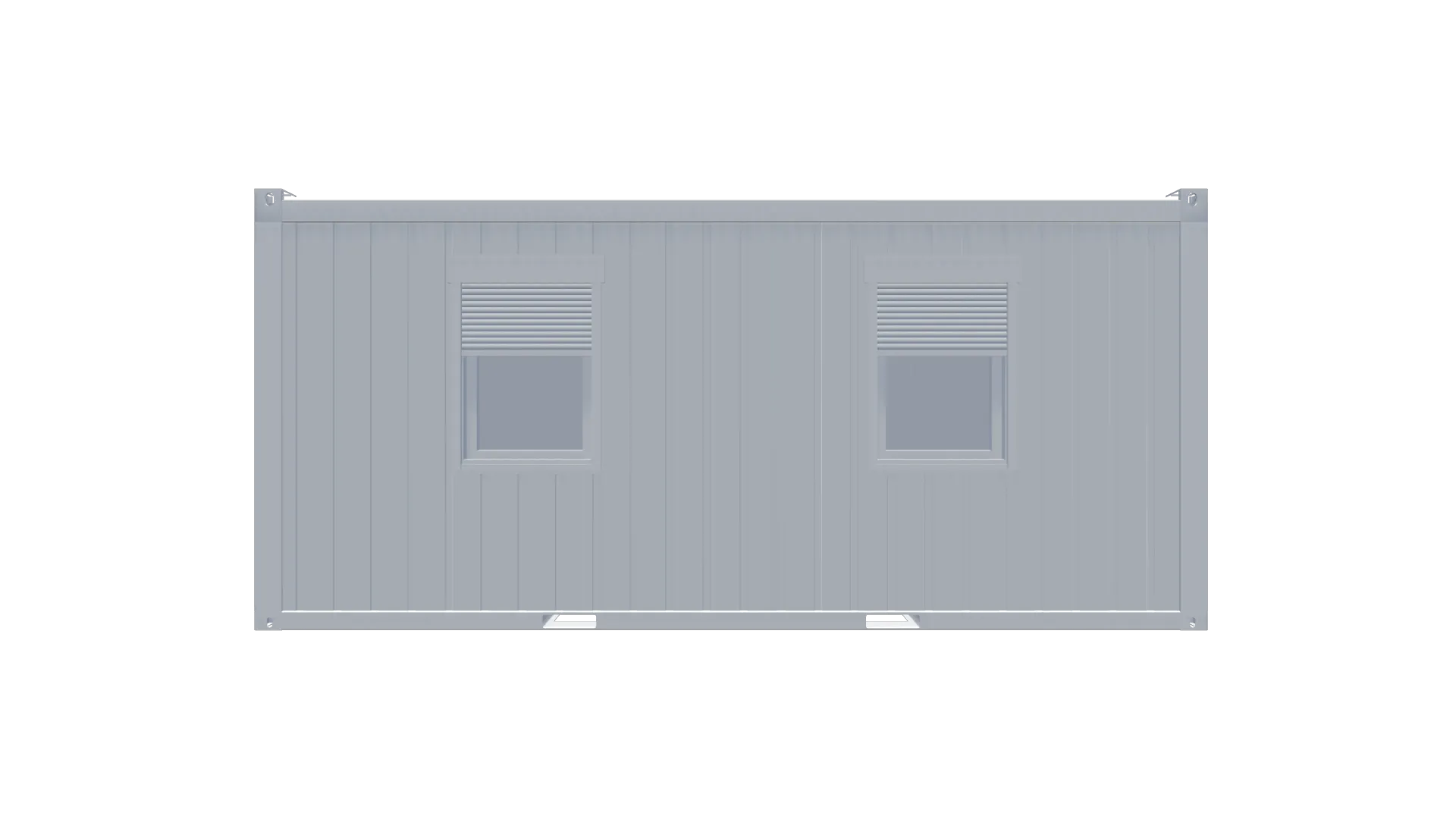 Classic Line Bürocontainer | 20' FR Screenshot - Frontal Classic Line Bürocontainer | 20' FR Screenshot - Frontal