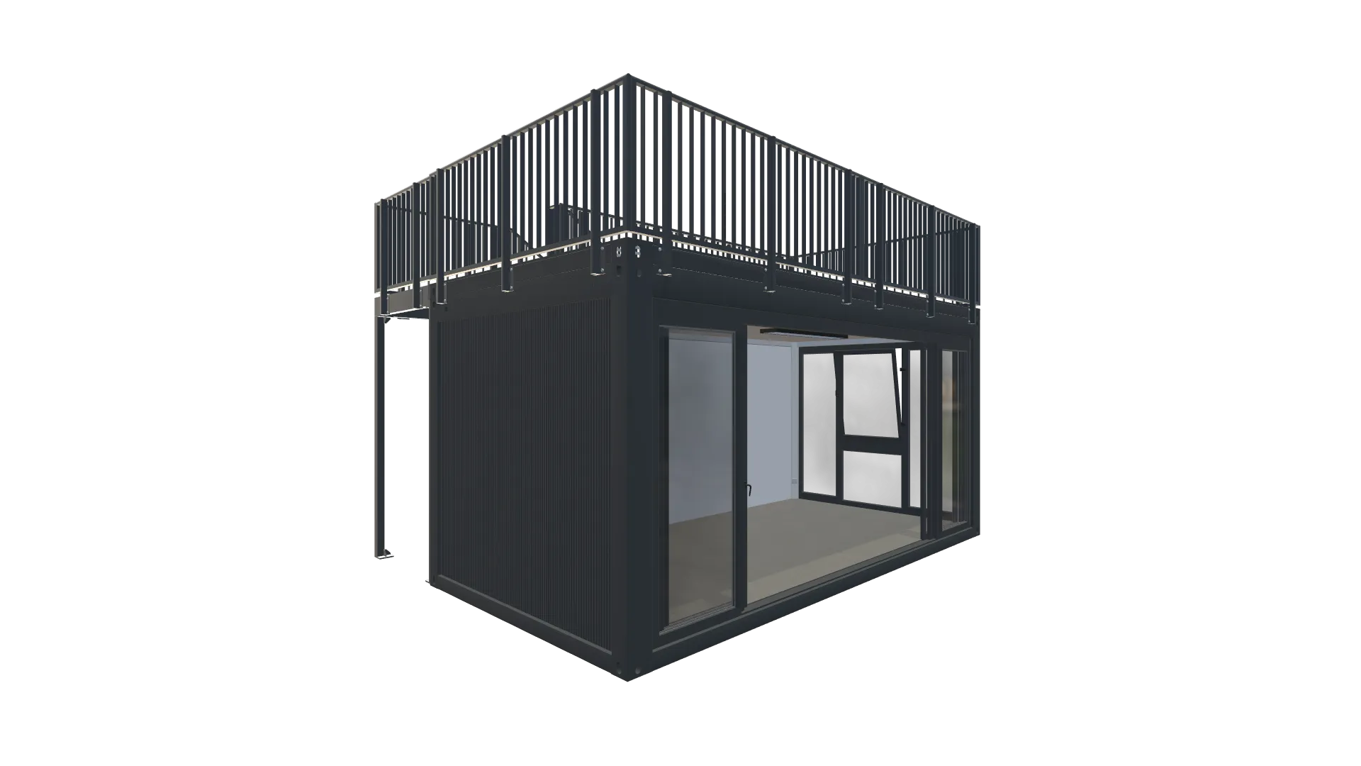 Roadshow Container Entwurf 1 Screenshot - Vorne Links Roadshow Container Entwurf 1 Screenshot - Vorne Links