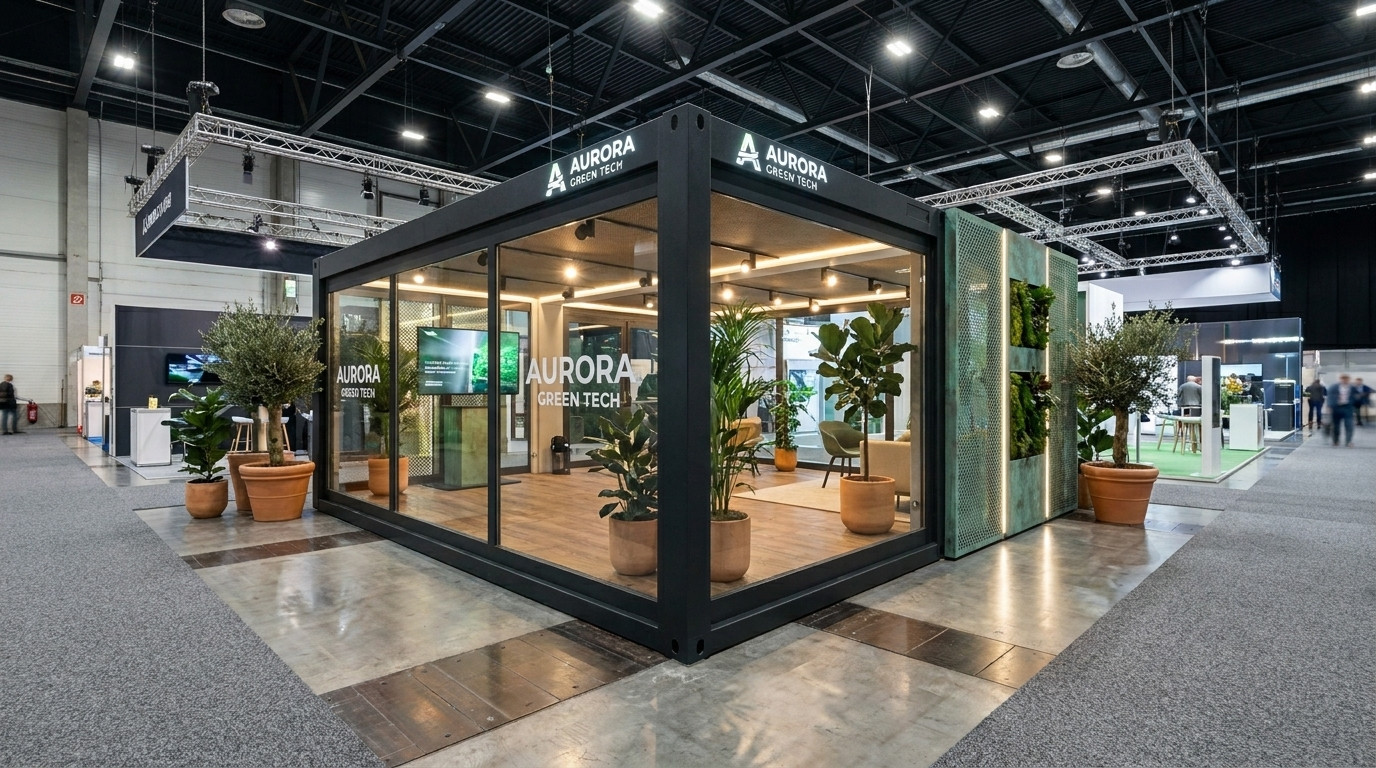 Messecontainer Entwurf 128