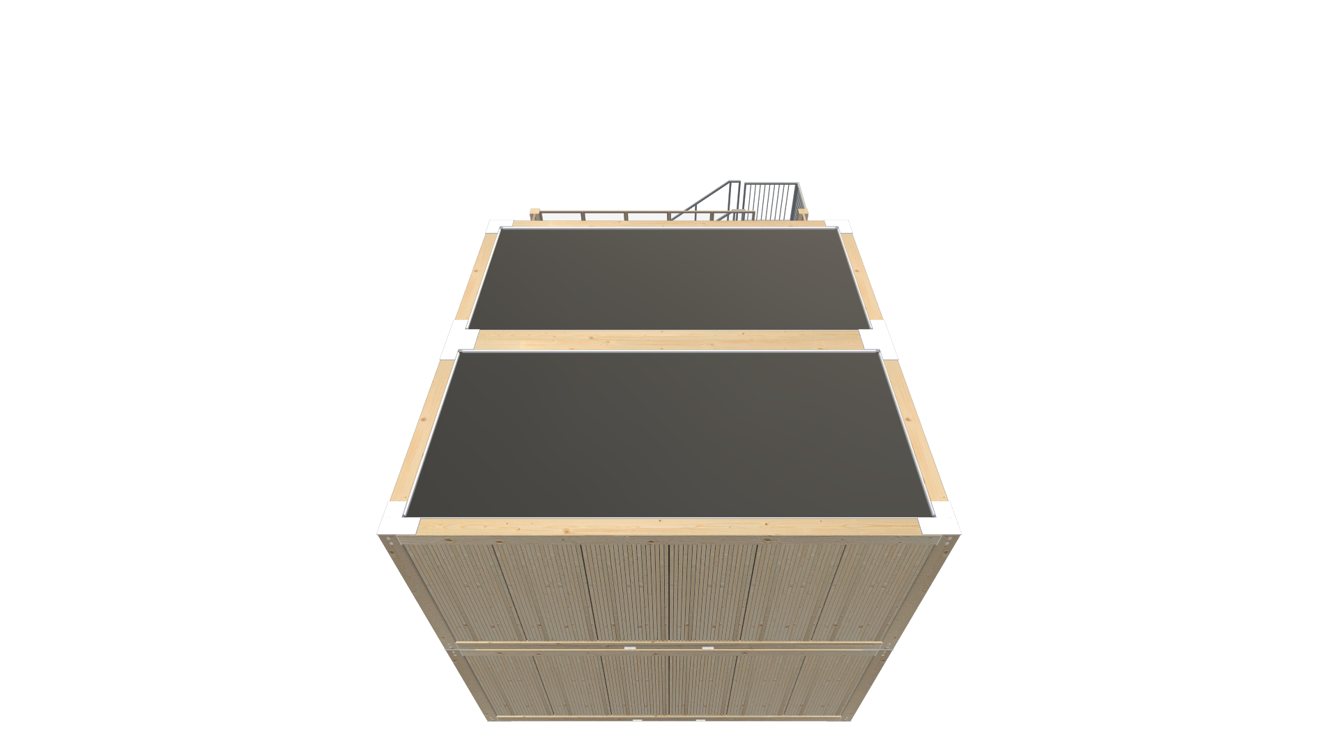 Festivalcontainer Entwurf 219 Screenshot - Schräg Oben