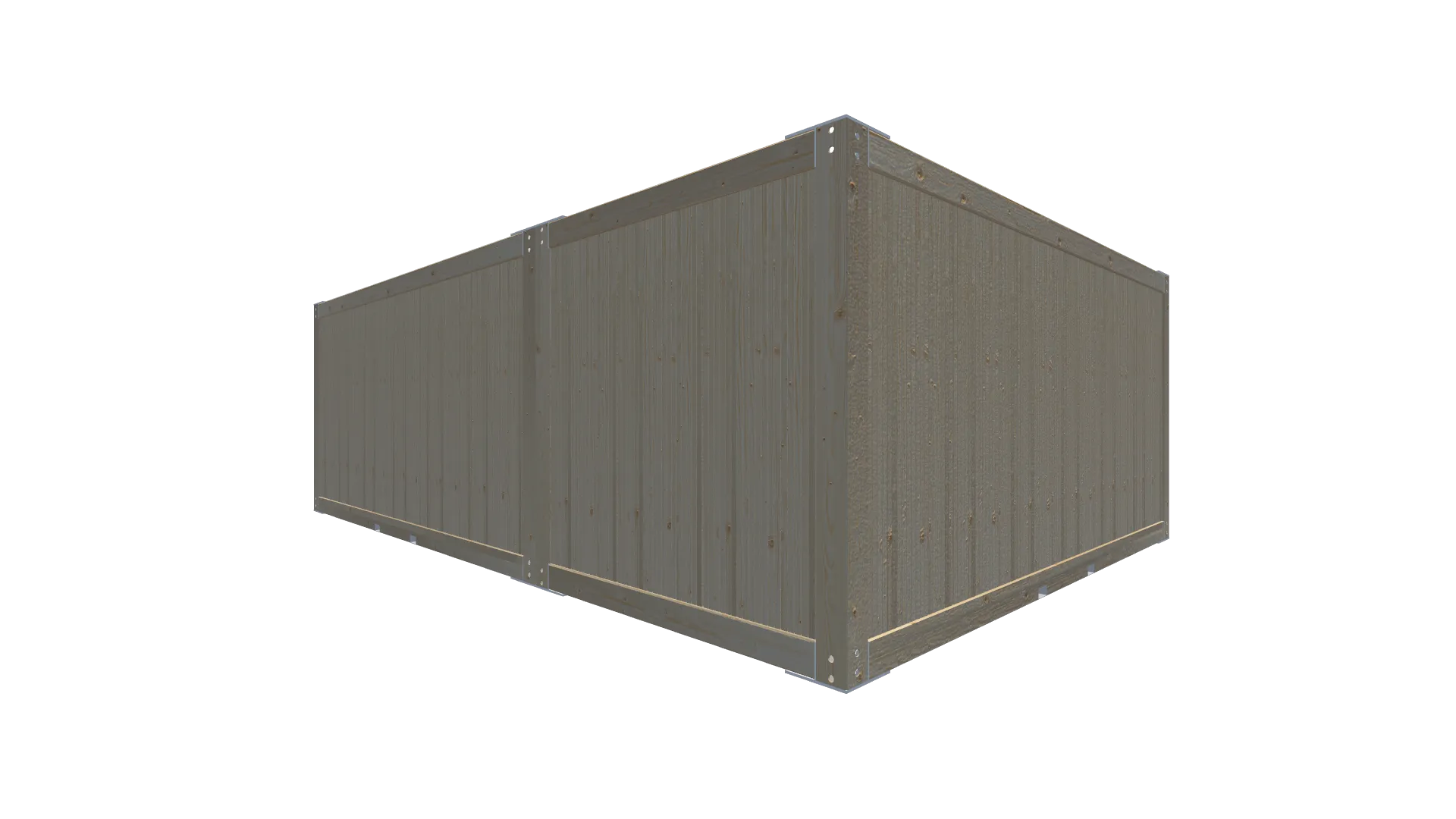 Messecontainer Entwurf 214 Screenshot - Hinten Links Messecontainer Entwurf 214 Screenshot - Hinten Links