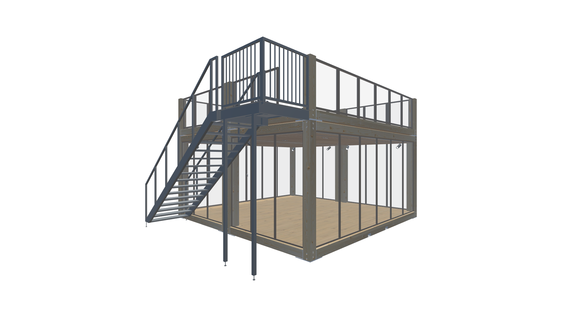 Woodline | Entwurf 203 Screenshot - Hinten Rechts