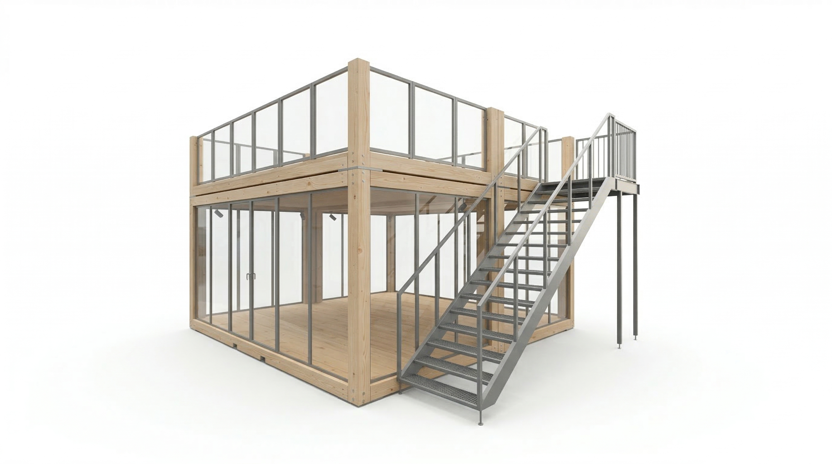Woodline | Entwurf 203 - Holzmodul