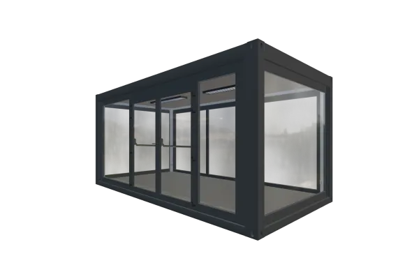 Vario Eventcontainer - PREFAB 6 - Foto Screenshot - Vorne Rechts