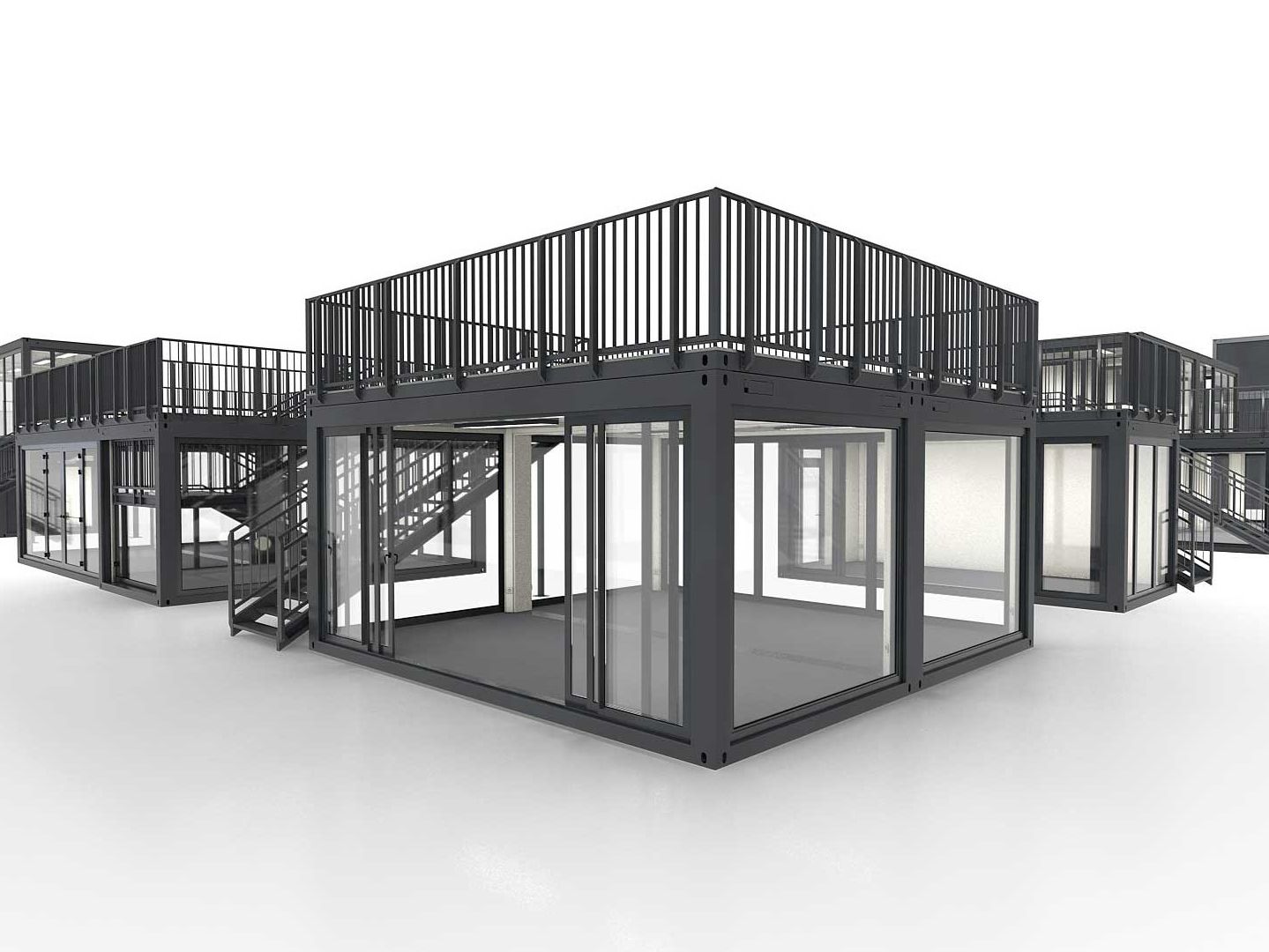 Eventcontaineranlage aus dem 3D Planner