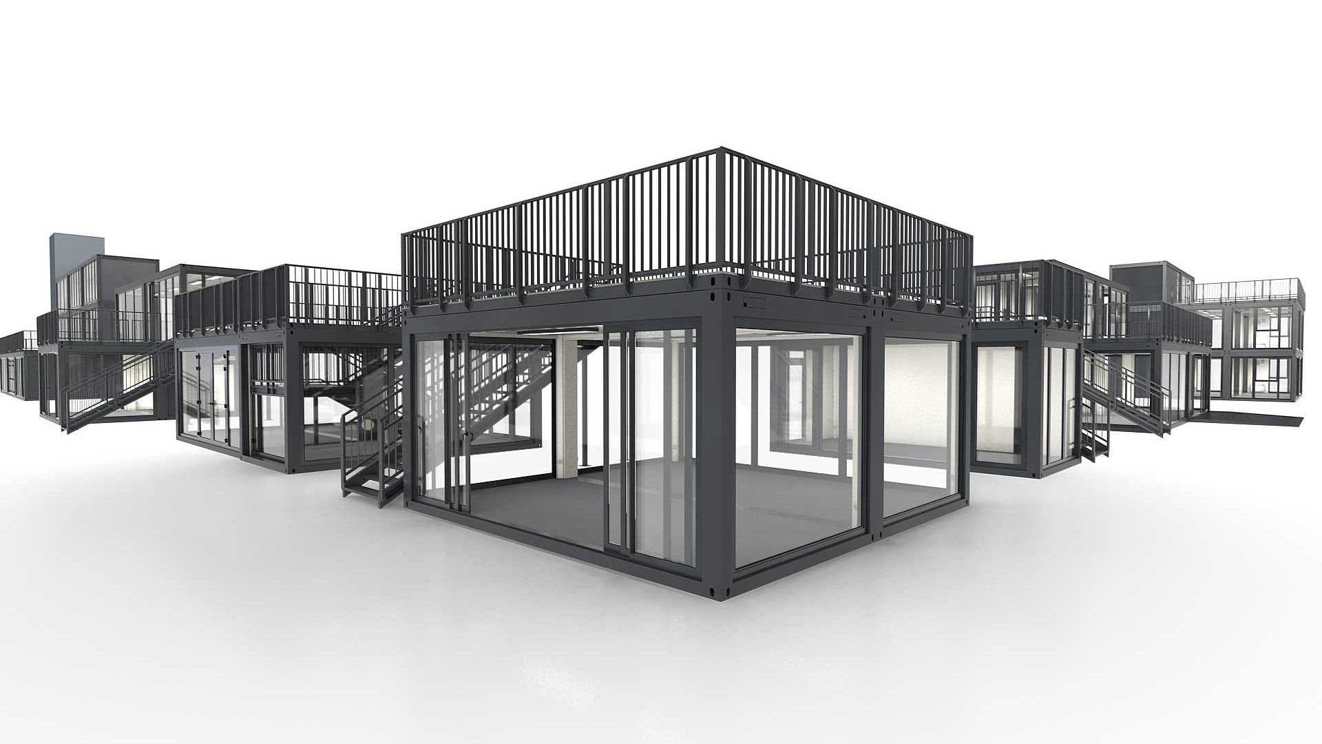 Eventcontaineranlage aus dem 3D Planner Eventcontaineranlage aus dem 3D Planner