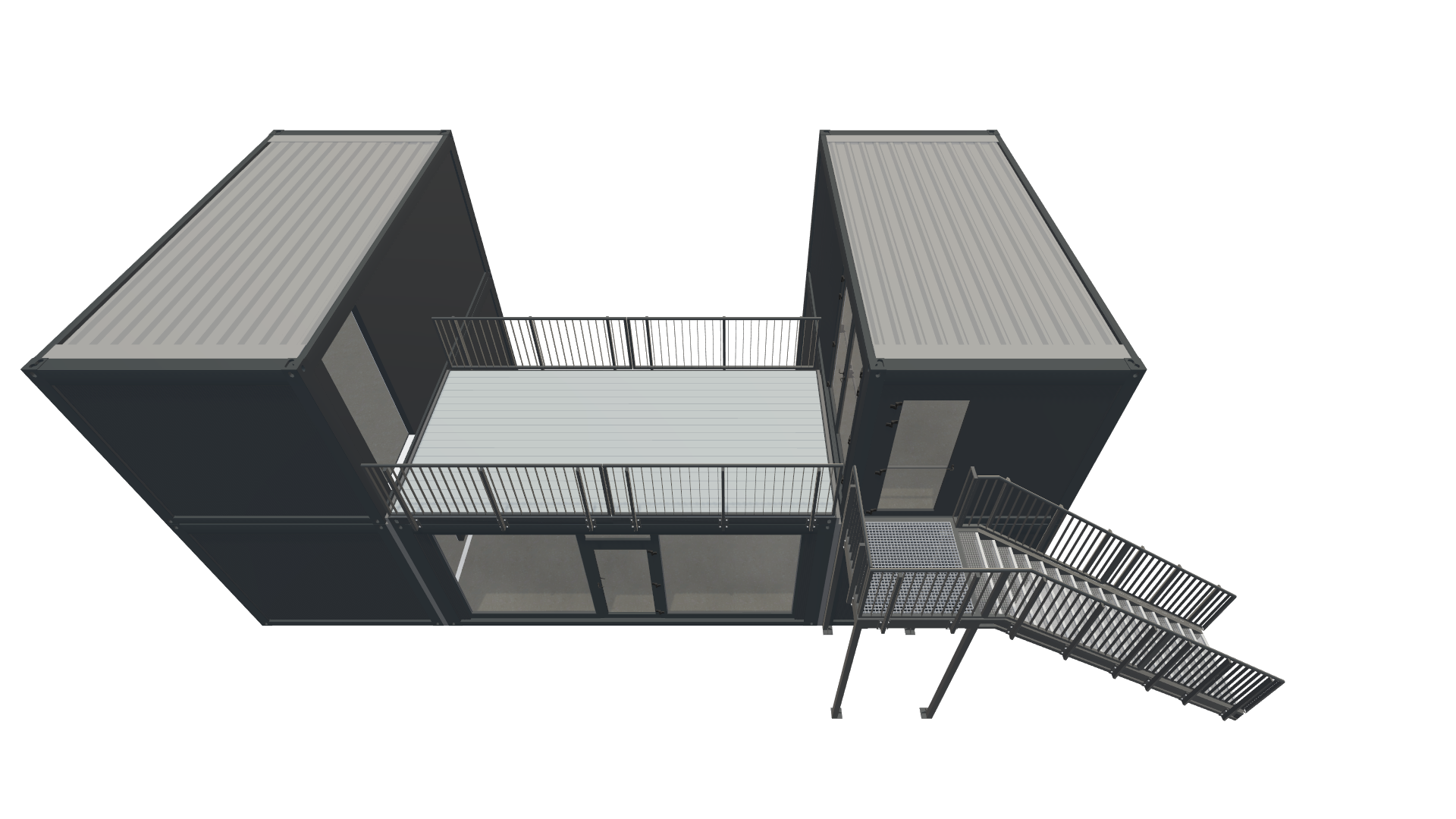 Festival Container Entwurf 62 Screenshot - Schräg Oben