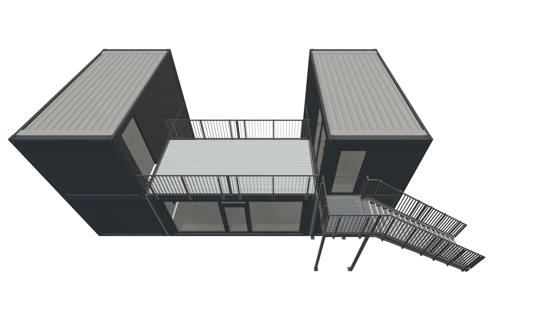 Festival Container Entwurf 62 Screenshot - Schräg Oben Festival Container Entwurf 62 Screenshot - Schräg Oben