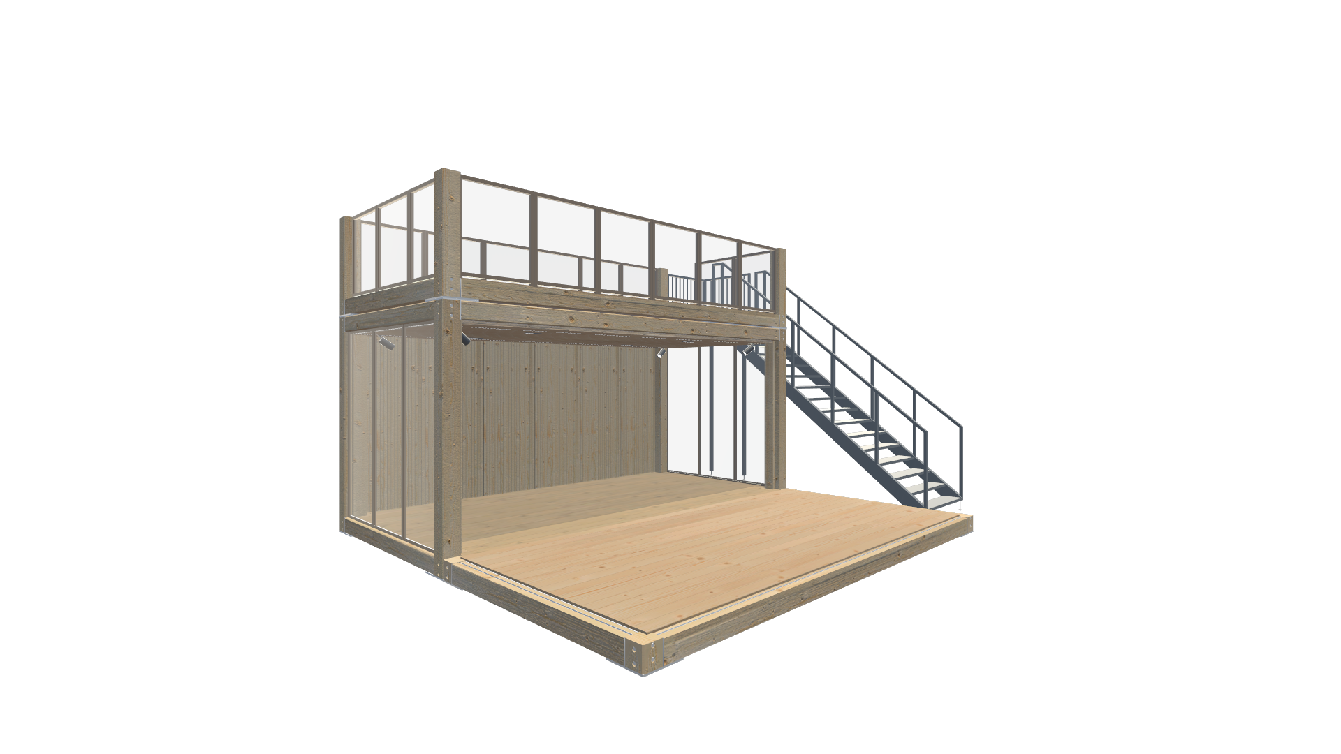 Promotion-Pavillon „Ascend“ für Sports-Performance Screenshot - Vorne Links
