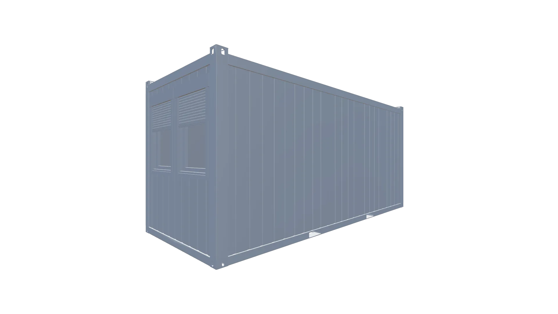 Classic Line Bürocontainer Screenshot - Hinten Rechts Classic Line Bürocontainer Screenshot - Hinten Rechts