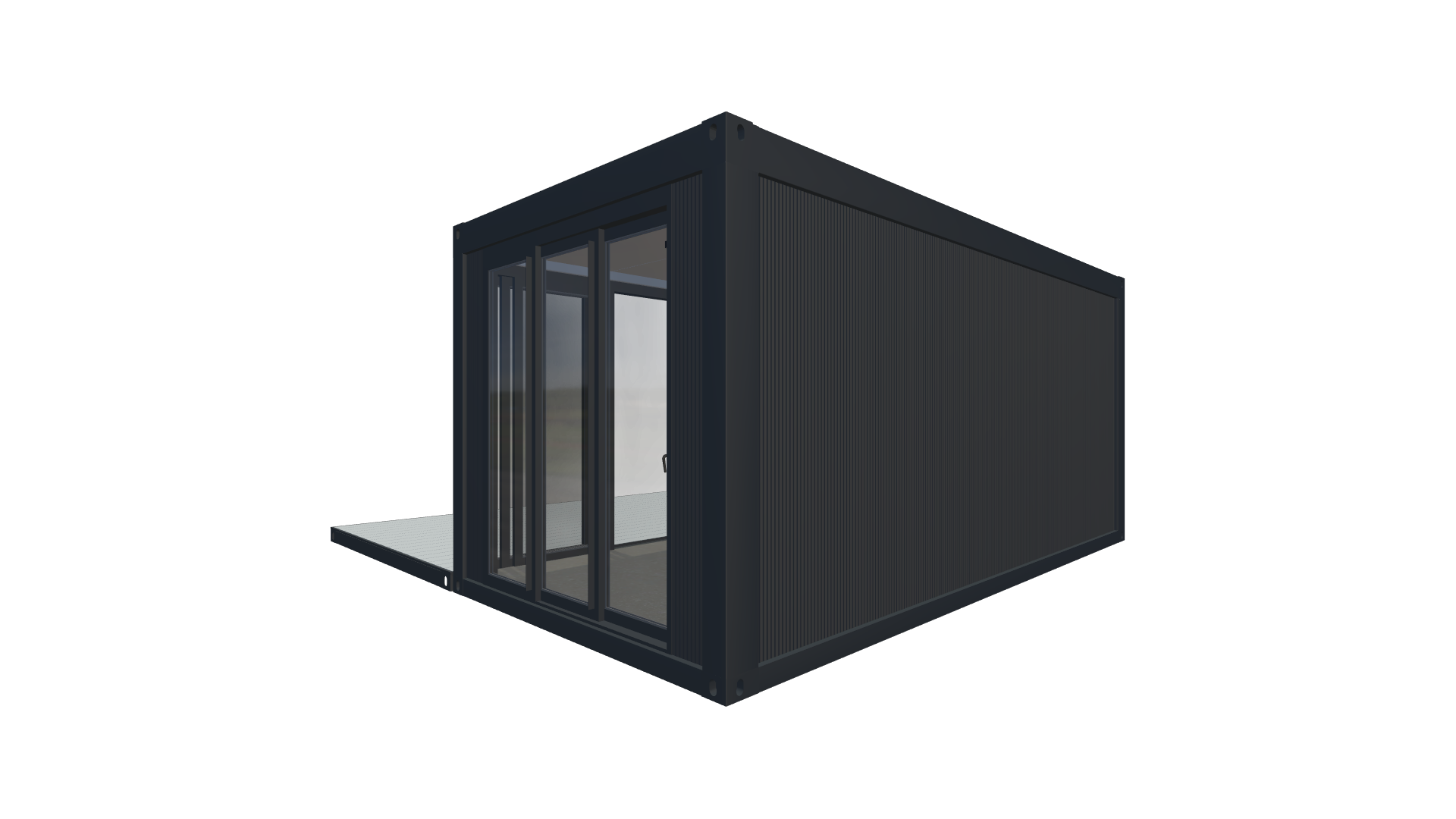 Kiosk Container- small Screenshot - Hinten Rechts