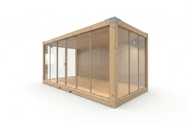 Woodline | Entwurf 201 - Foto Woodline | Entwurf 201 - Holzmodul
