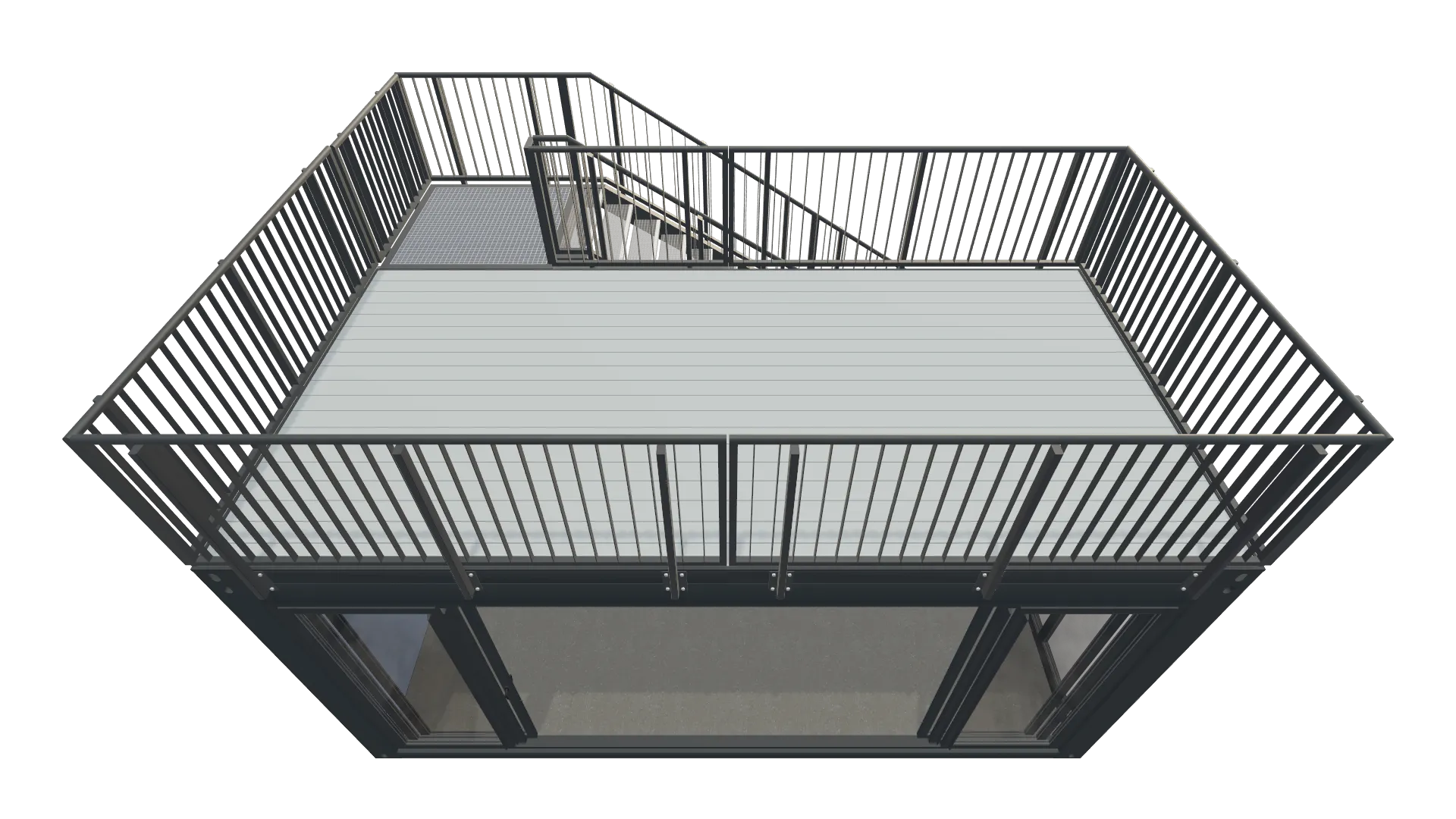 Roadshow Container Entwurf 1 Screenshot - Schräg Oben Roadshow Container Entwurf 1 Screenshot - Schräg Oben