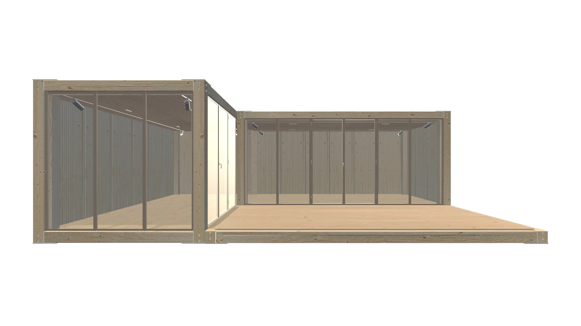 Messecontainer Entwurf 214 Screenshot - Frontal Messecontainer Entwurf 214 Screenshot - Frontal