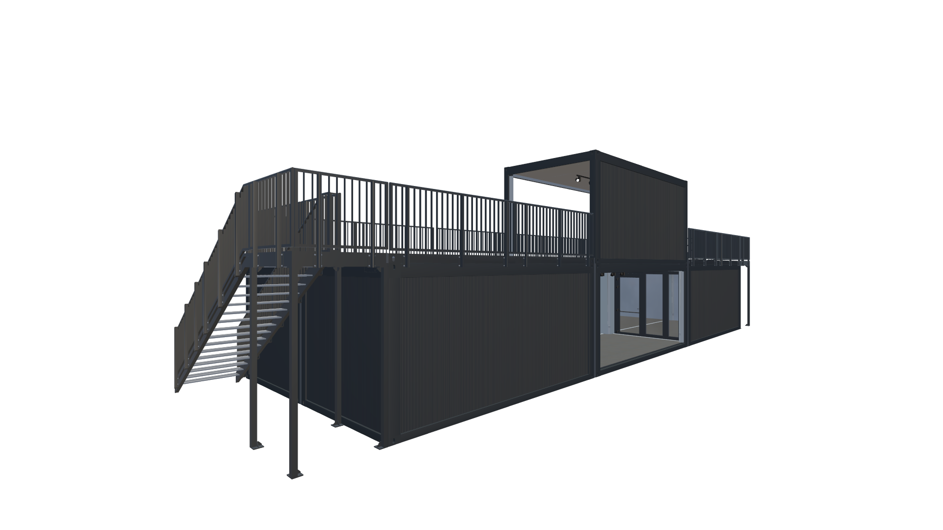 Pop-Up Store Entwurf 26 Screenshot - Hinten Rechts