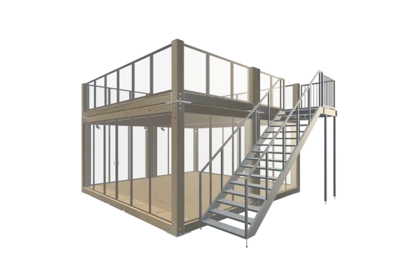 Woodline - PREFAB 203 - Foto Screenshot - Vorne Rechts