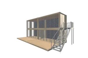 Woodline - PREFAB 222 - Foto Screenshot - Vorne Rechts