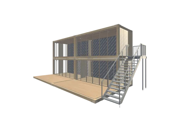 Woodline - PREFAB 222 - Foto Screenshot - Vorne Rechts