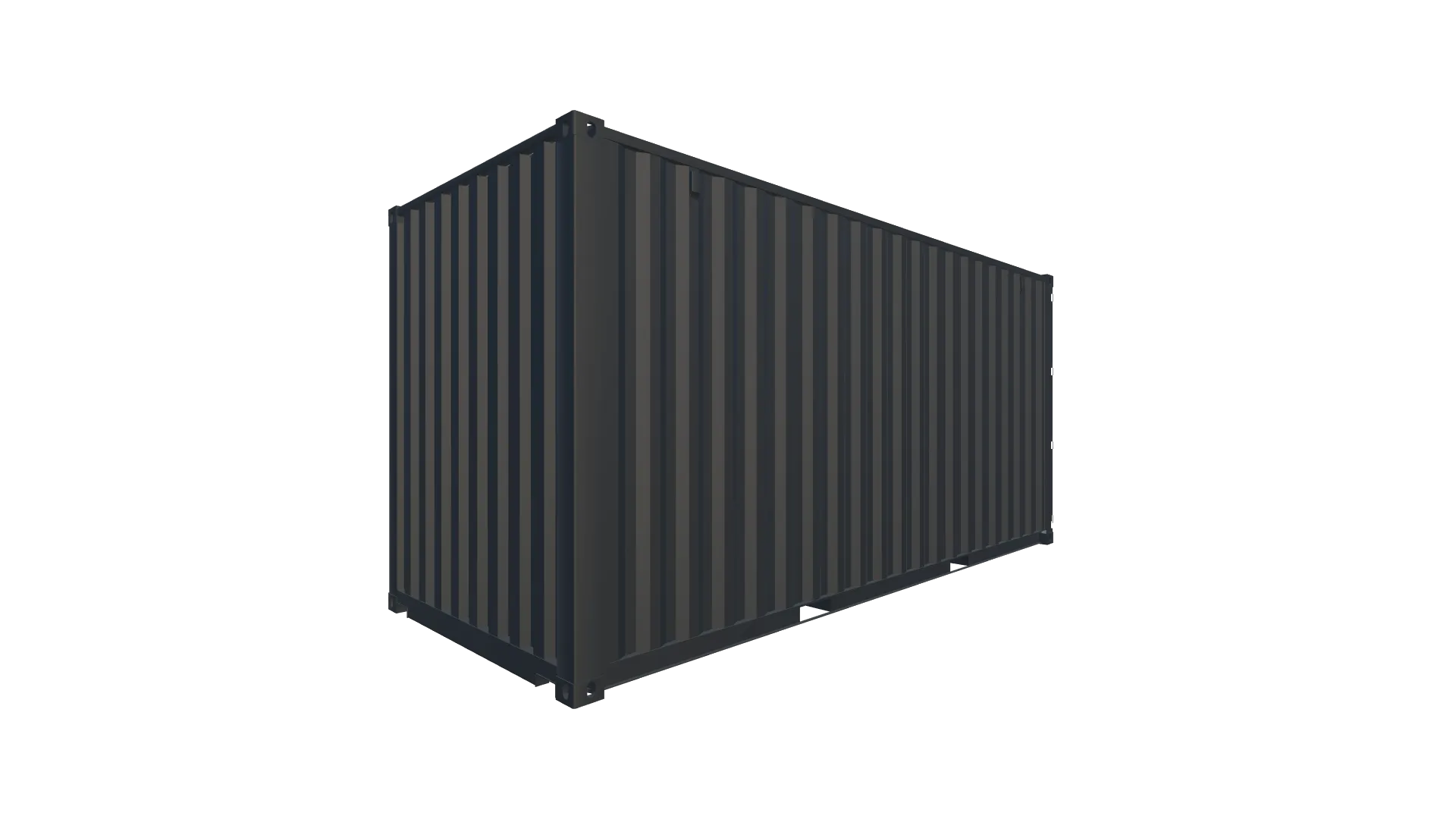 20 Fuß High Cube Container Screenshot - Hinten Rechts 20 Fuß High Cube Container Screenshot - Hinten Rechts