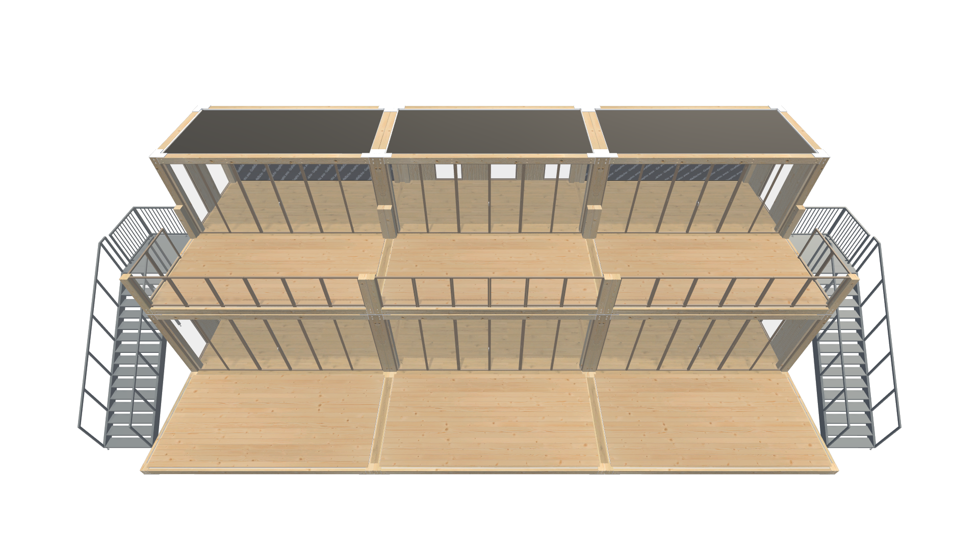 Woodline | Entwurf 210 Screenshot - Schräg Oben