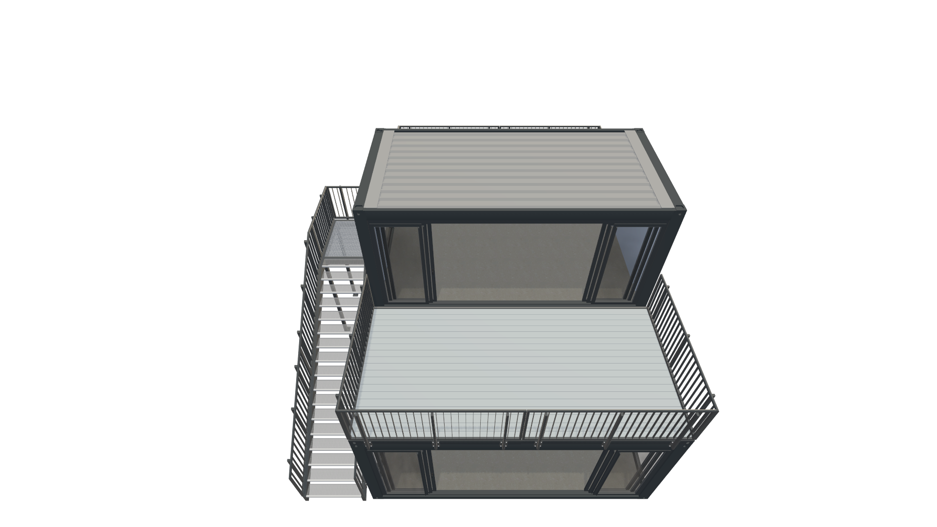 Pop-Up Store Entwurf 107 Screenshot - Schräg Oben