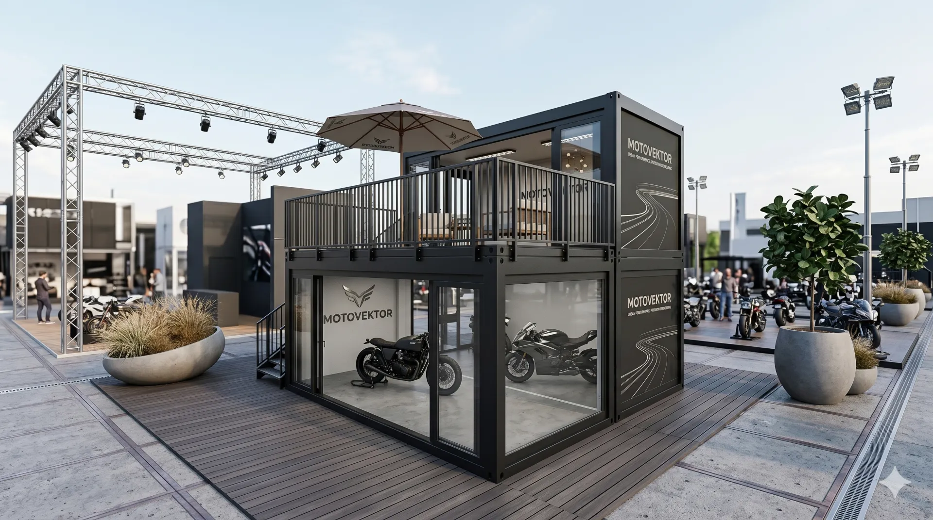 Messecontainer Entwurf 67