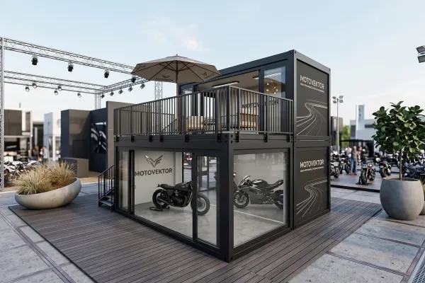 Messecontainer Entwurf 67 - Foto Messecontainer Entwurf 67