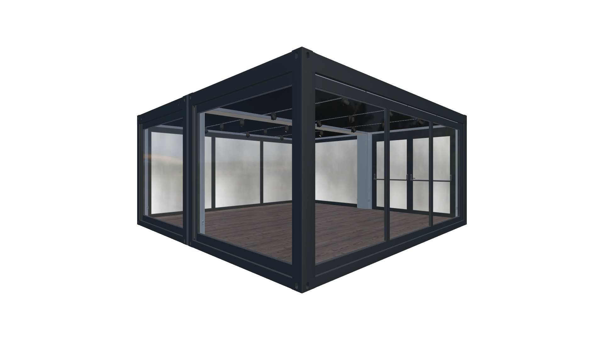 Showroom Eventcontainer 128 Screenshot - Hinten Rechts