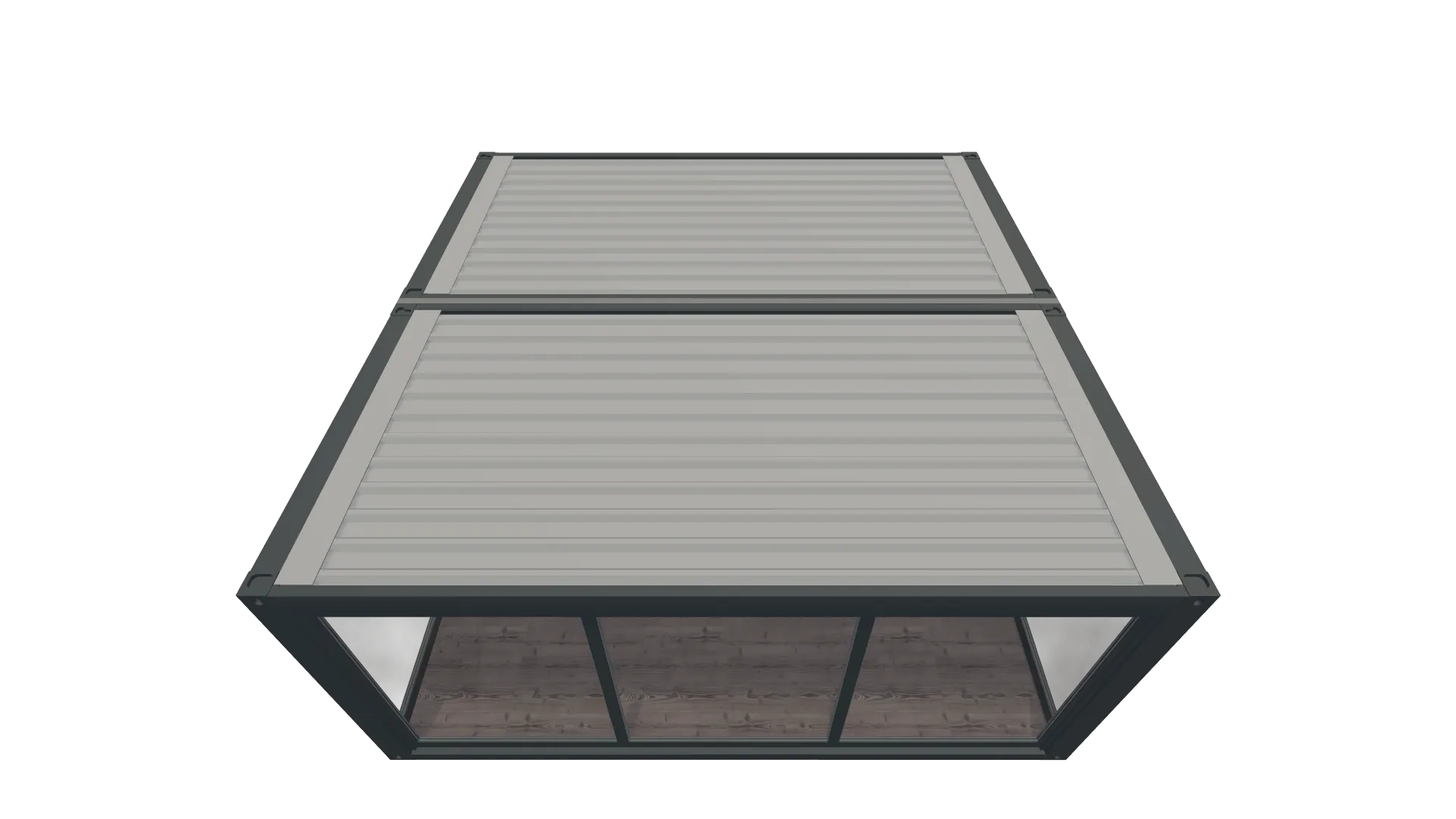 Messecontainer Entwurf 128 Screenshot - Schräg Oben Messecontainer Entwurf 128 Screenshot - Schräg Oben