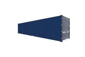 40 Fuß DD Container - Foto Screenshot - Vorne Rechts