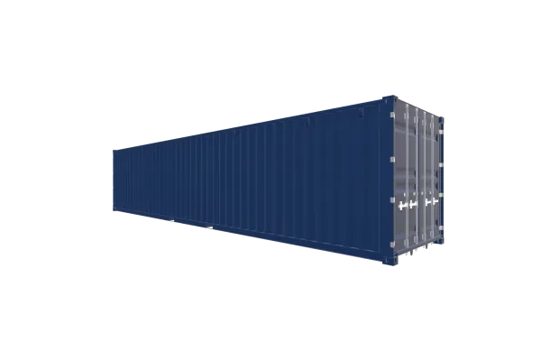 40 Fuß DD Container - Foto Screenshot - Vorne Rechts