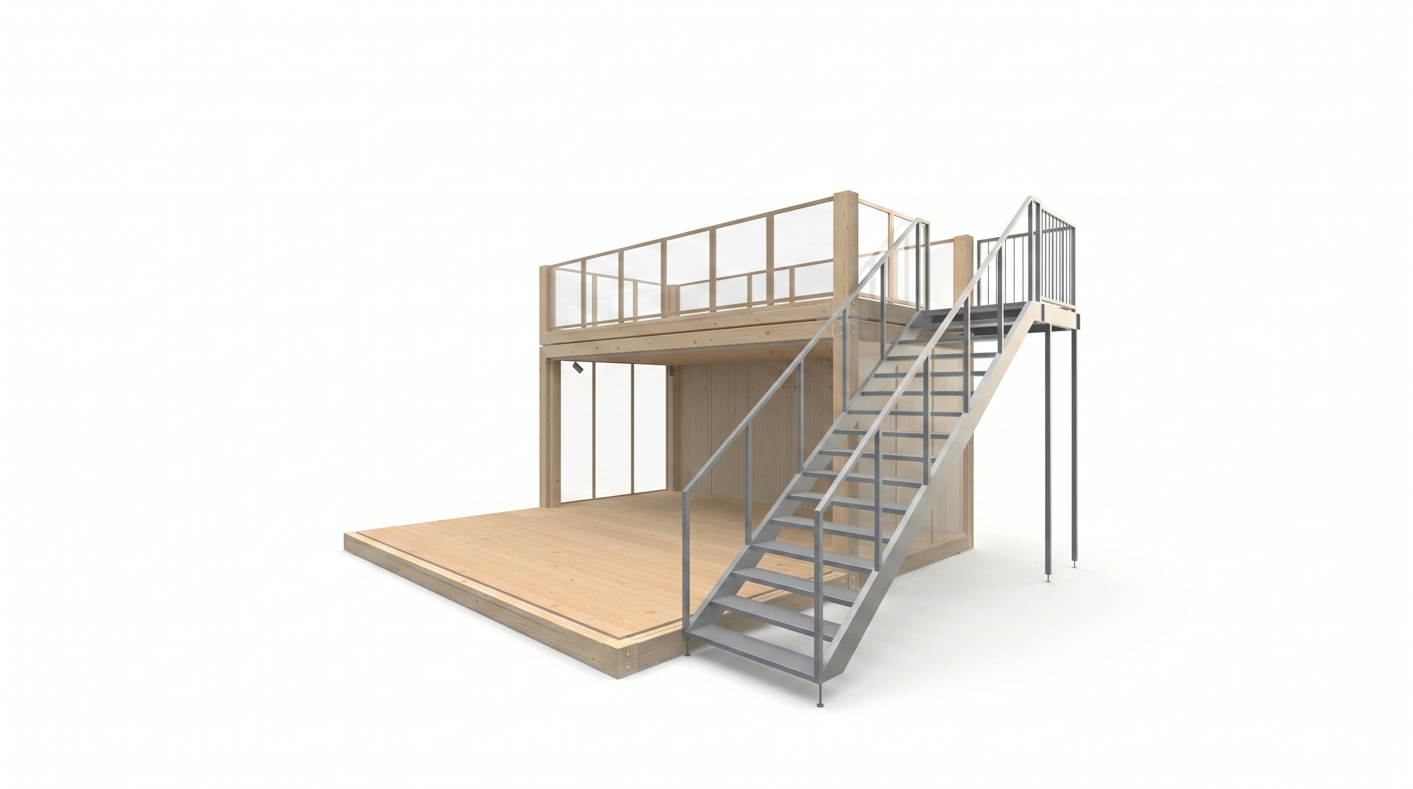 Woodline | Entwurf 211 - Holzmodul