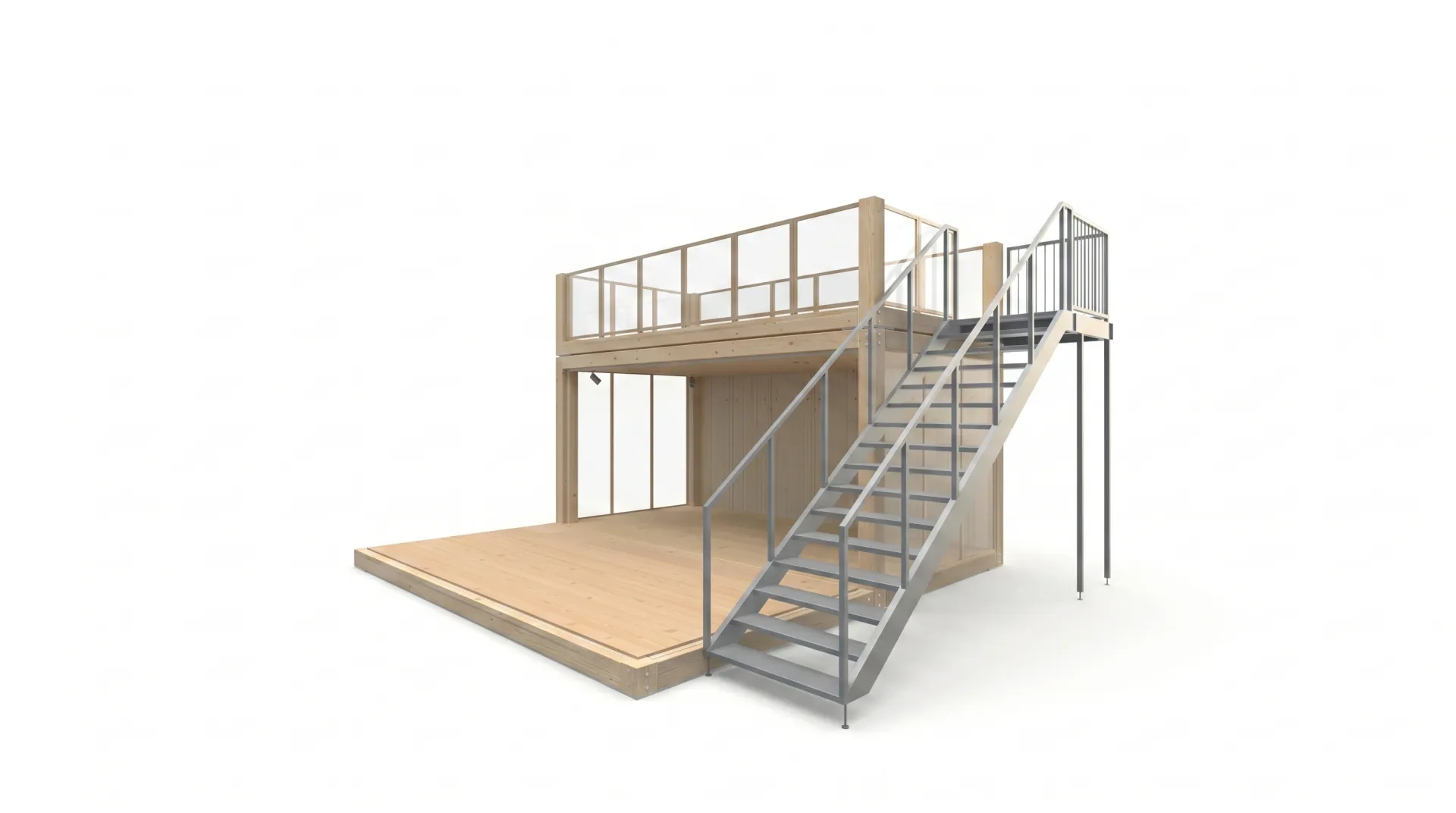 Woodline | Entwurf 211 - Holzmodul