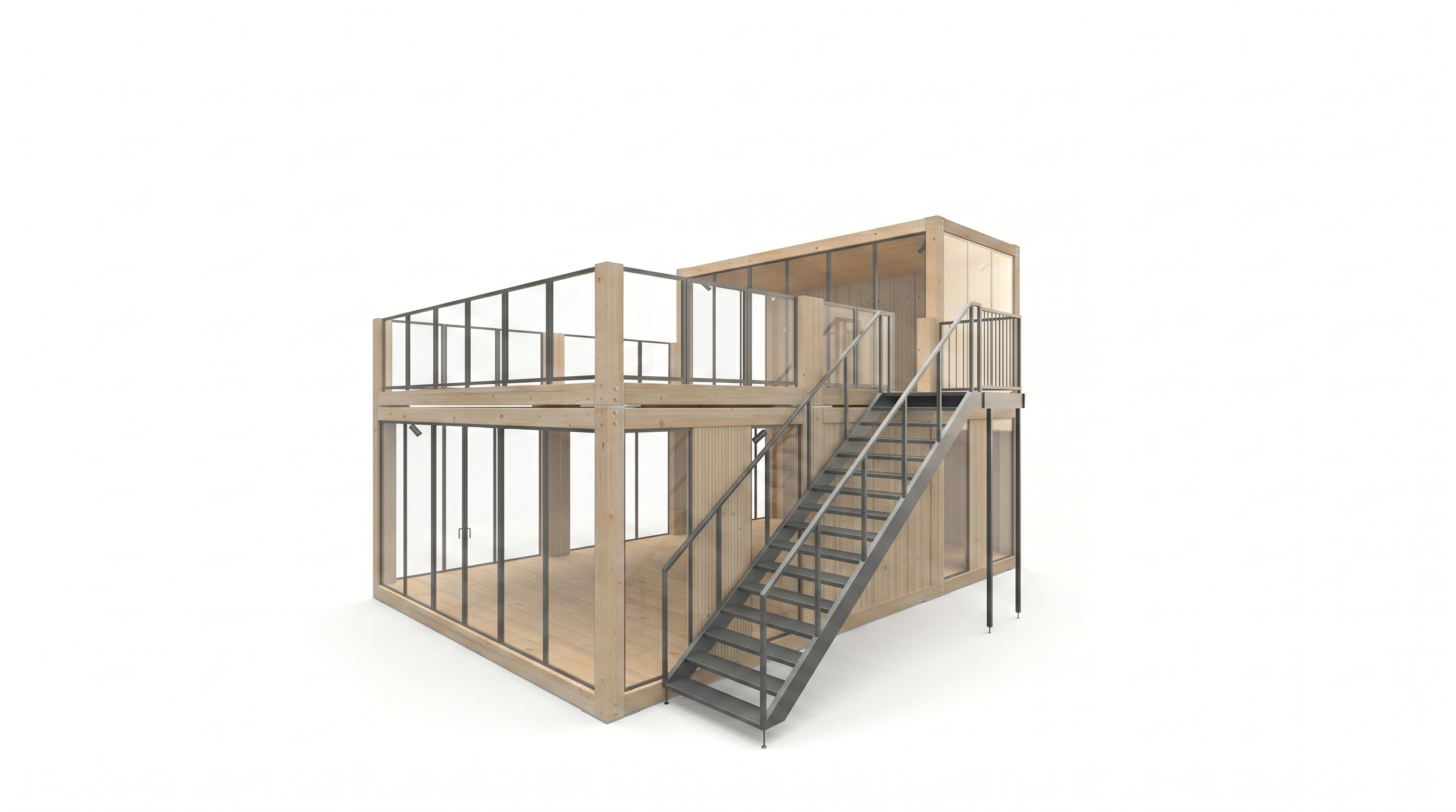 Woodline | Entwurf 202 - Holzmodul