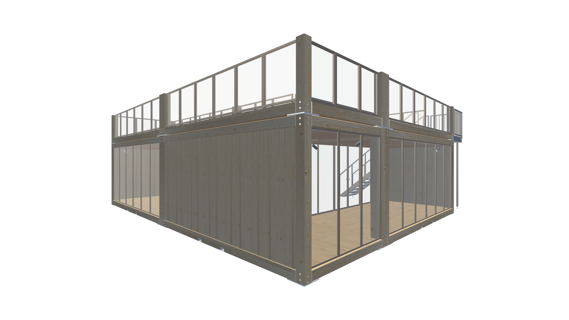 Woodline | Entwurf 230 Screenshot - Hinten Links