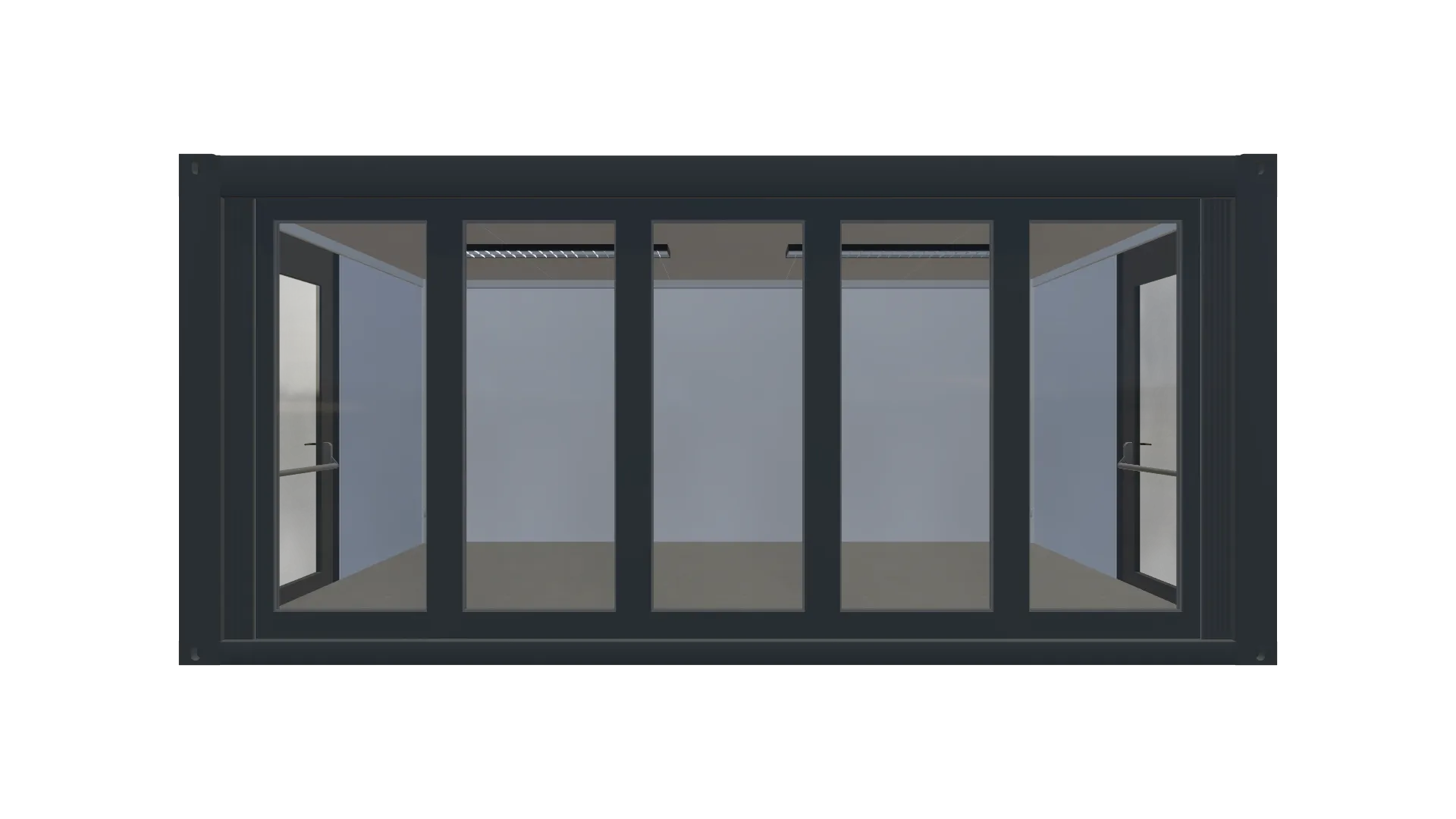 Gastronomiecontainer | Entwurf 8 Screenshot - Frontal Gastronomiecontainer | Entwurf 8 Screenshot - Frontal