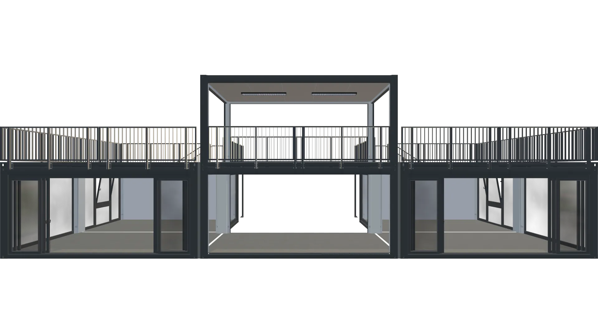 Festivalcontainer Entwurf Screenshot - Frontal Festivalcontainer Entwurf Screenshot - Frontal