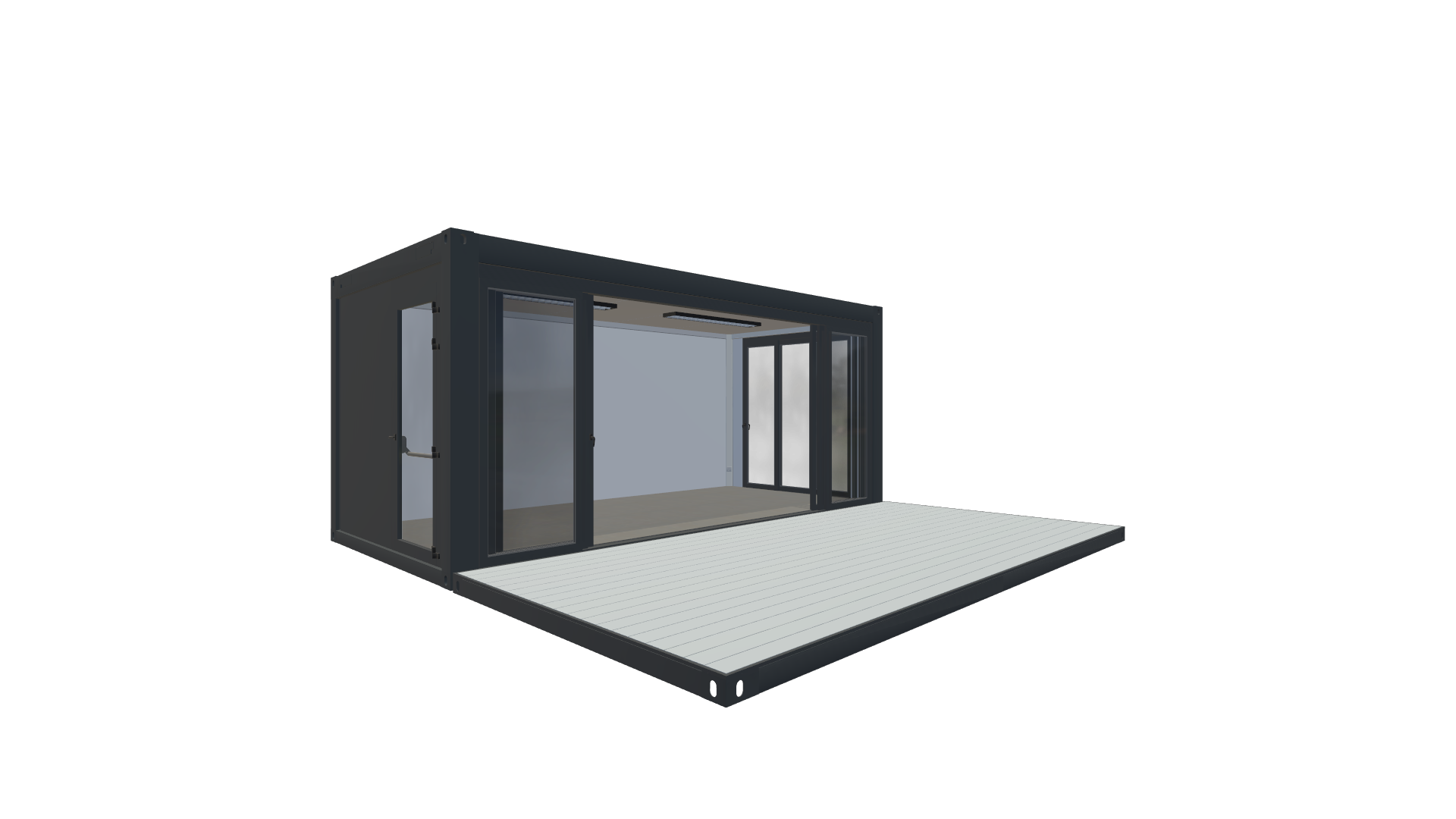 Pop-Up Store Entwurf 11 Screenshot - Vorne Links