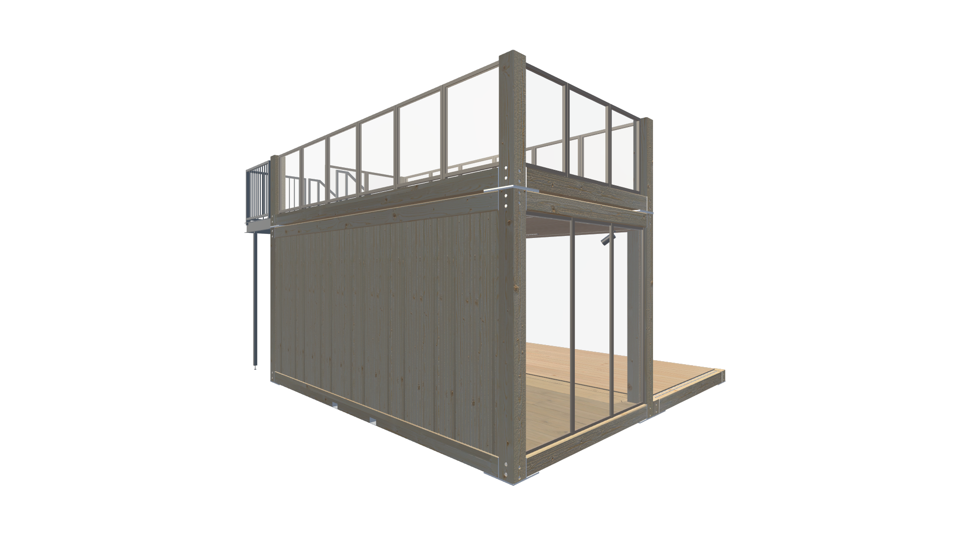 Promotion-Pavillon „Ascend“ für Sports-Performance Screenshot - Hinten Links